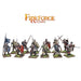 Fireforge | Forgotten World Living Dead Warriors | 28mm Plastic Unit | North Star Games | Miniature Kingdoms