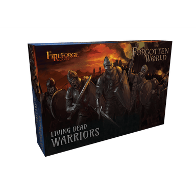 Fireforge | Forgotten World Living Dead Warriors | 28mm Plastic Unit | North Star Games | Miniature Kingdoms