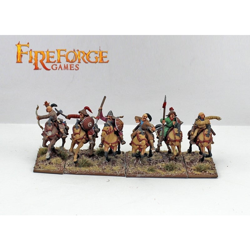 Fireforge | Mongol Horde Mongol Cavalry | 28mm Plastic Unit | North Star Games | Miniature Kingdoms