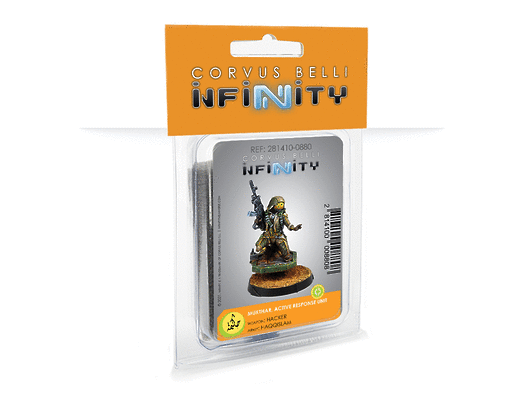 Infinity | Harqqislam Mukthar Active Response Unit | 28mm Metal Blister Pack