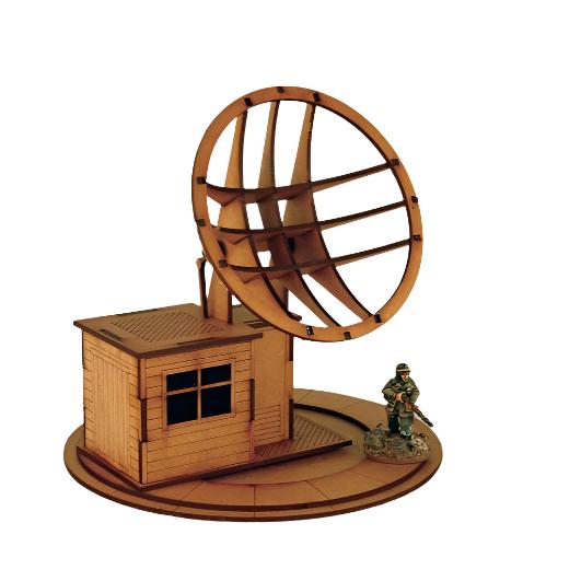 Sarissa Precision | World War Europe Radar Station N031 | MDF Terrain