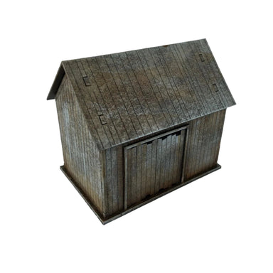 Sarissa Precision | World War Europe Russian Village Outhouse N069 | MDF Terrain