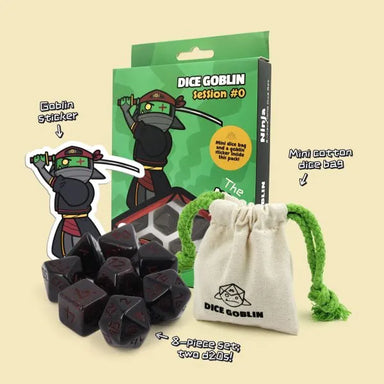 Dice Goblin | The Ninja | Polyhedral Dice