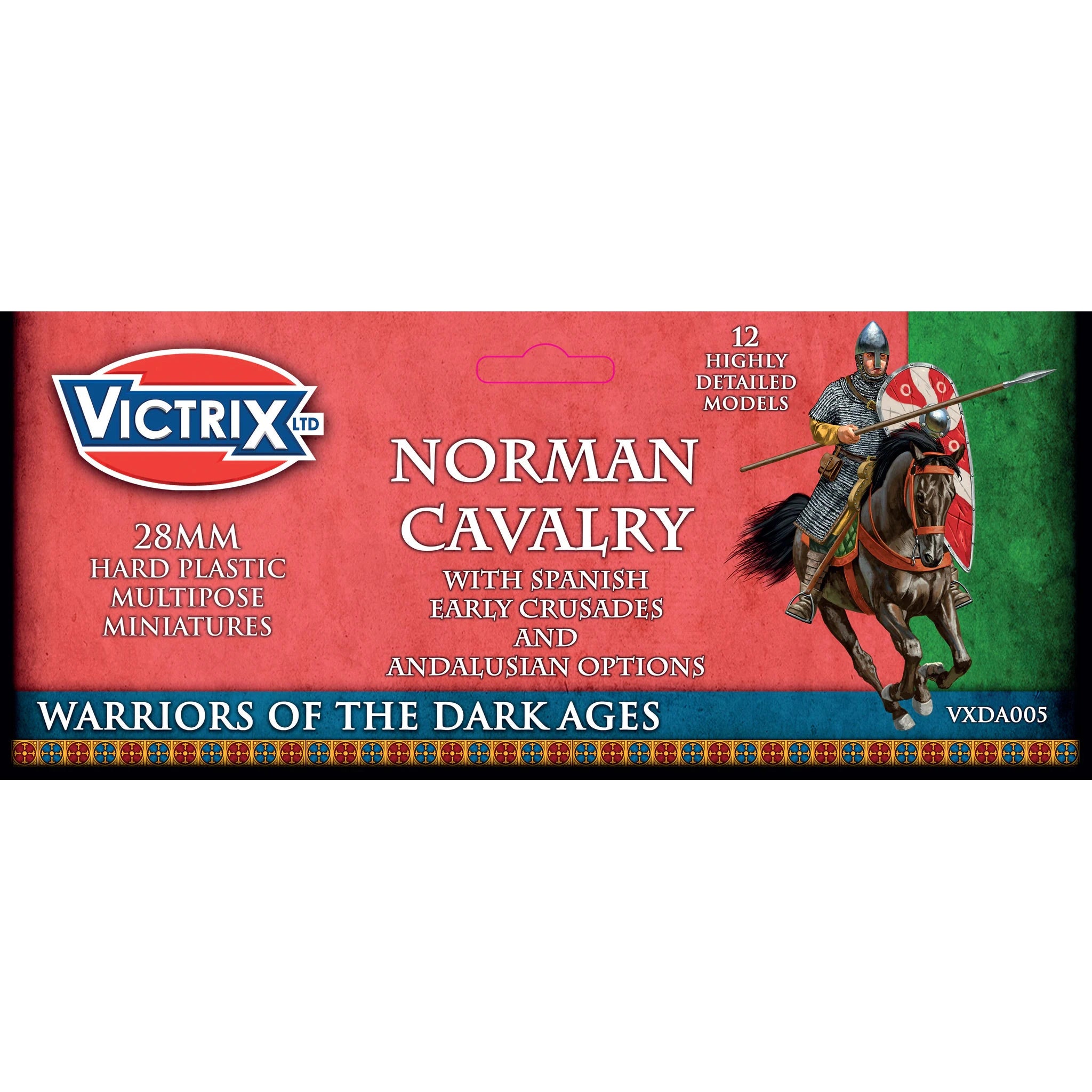 Victrix | Dark Ages Cavalry Norman | 28mm Plastic Unit | North Star Games | Miniature Kingdoms