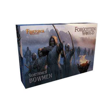 Fireforge | Forgotten World Northmen Bowmen | 28mm Plastic Unit | North Star Games | Miniature Kingdoms