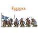 Fireforge | Forgotten World Northmen Warriors | 28mm Plastic Unit | North Star Games | Miniature Kingdoms