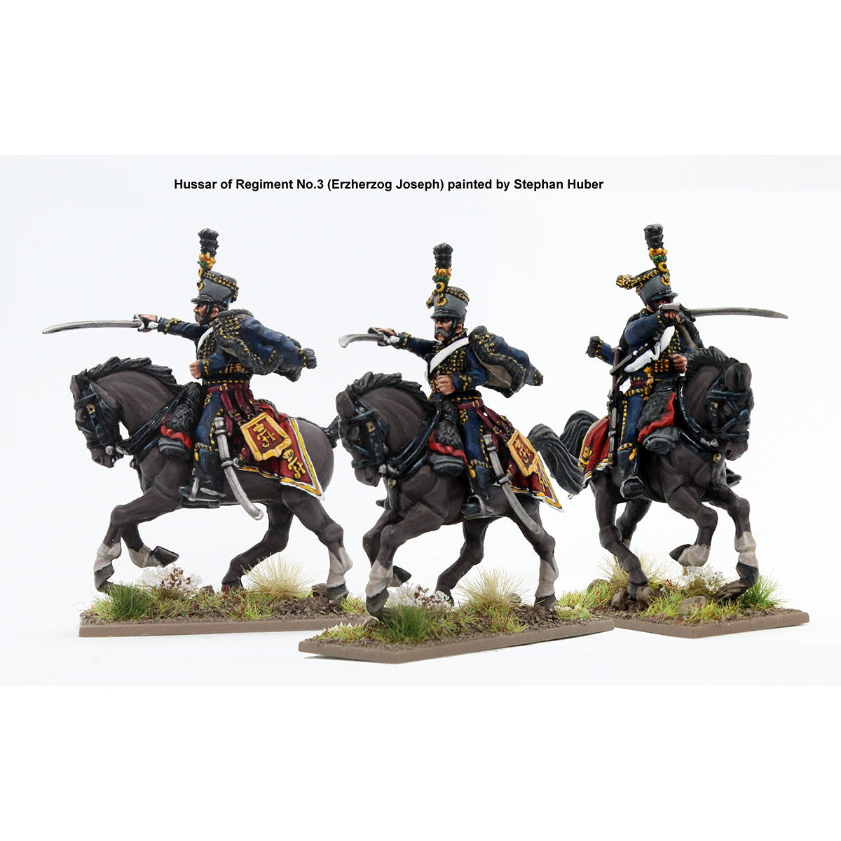 Perry Miniatures | Napoleonic Wars Austrian Hussars 1805-1815 | 28mm Plastic Unit | North Star Games | Miniature Kingdoms