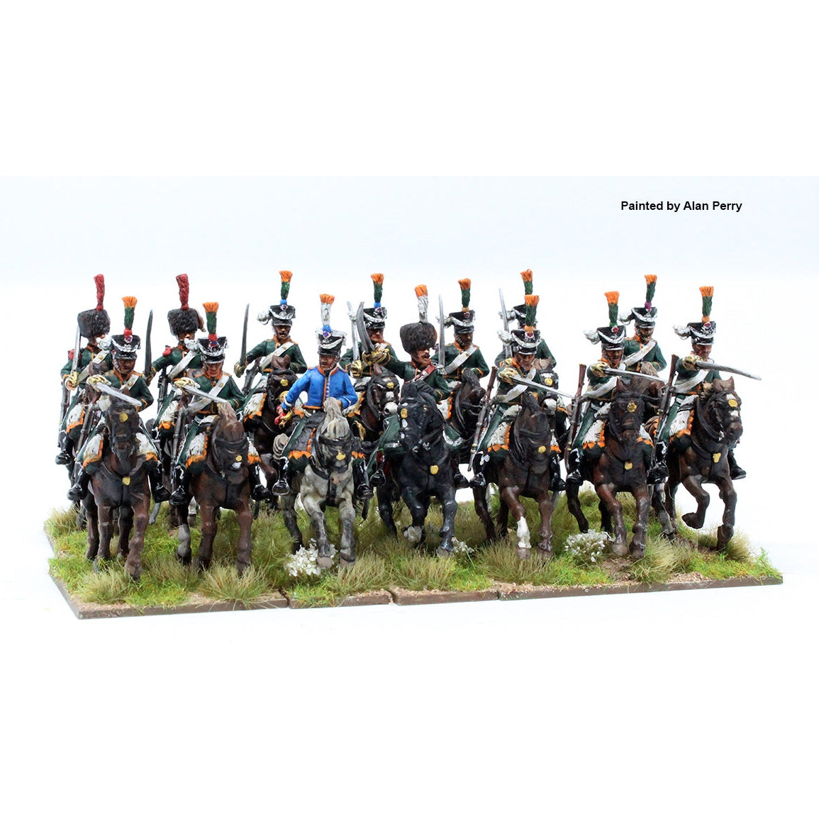 Perry Miniatures | Napoleonic Wars French Chasseurs A Cheval 1808-1815 | 28mm Plastic Unit | North Star Games | Miniature Kingdoms