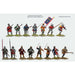 Perry Miniatures | HYW Agincourt French Infantry 1415-1429 | 28mm Plastic Unit | North Star Games | Miniature Kingdoms