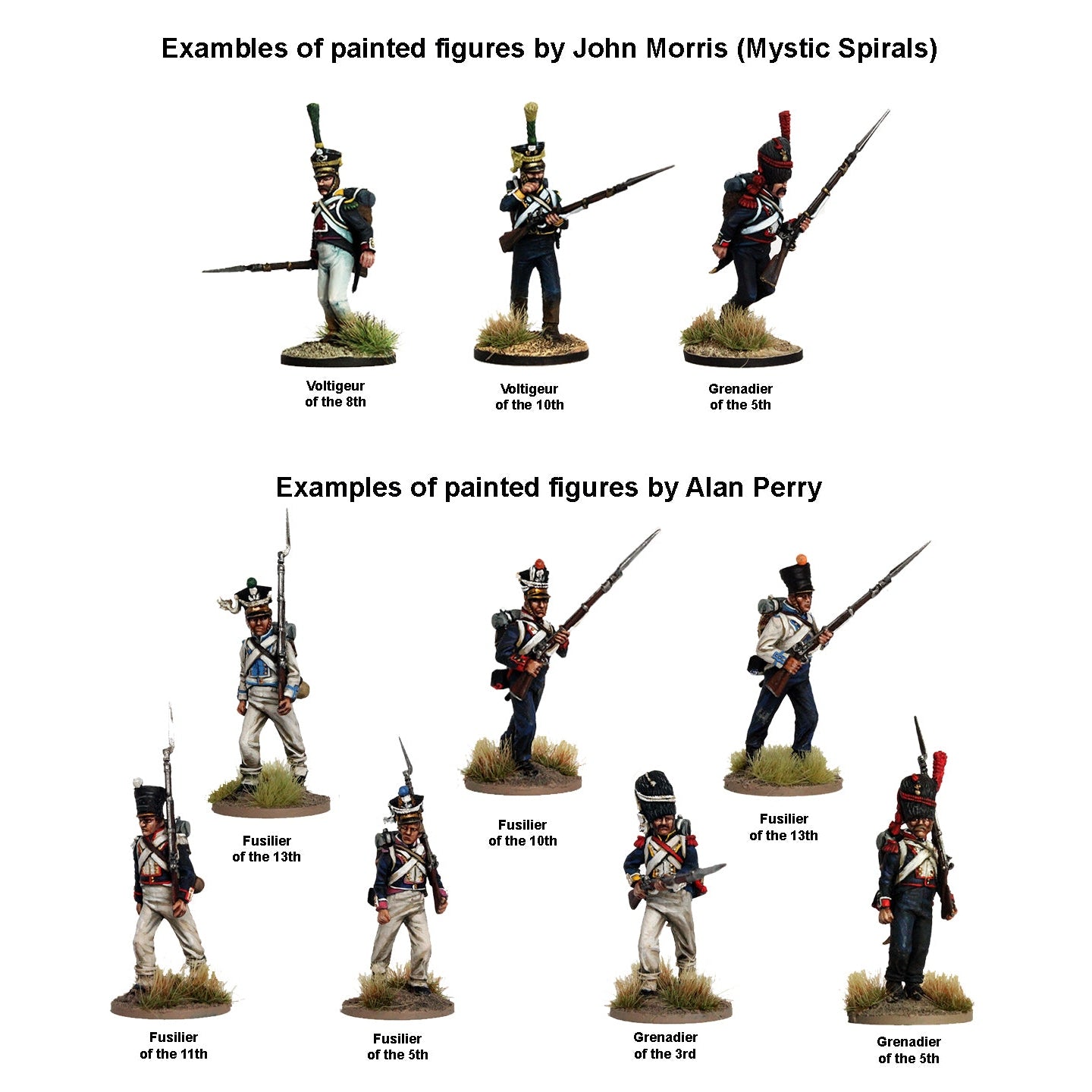 Perry Miniatures | Napoleonic Wars Duchy of Warsaw Infantry Elite Companies 1807-1814 | 28mm Plastic Unit | North Star Games | Miniature Kingdoms