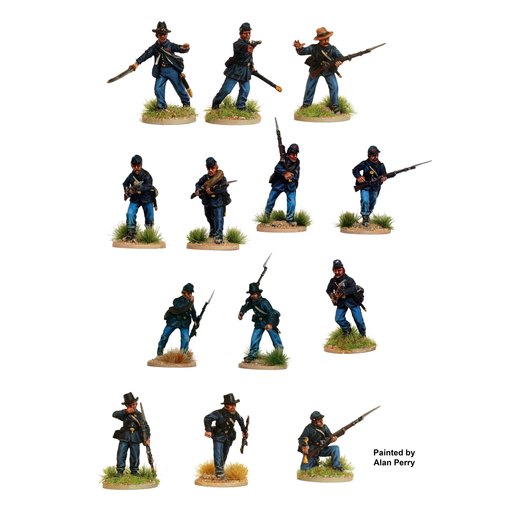 Perry Miniatures | ACW Union Infantry 1861-1865 | 28mm Plastic Unit | North Star Games | Miniature Kingdoms