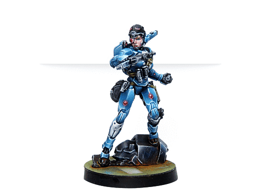 Infinity | Panoceania Patsy Garnett | 28mm Metal Blister Pack