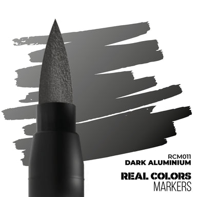 Ak Interactive | Real Color | Acrylic Marker Dark Aluminium RCM011