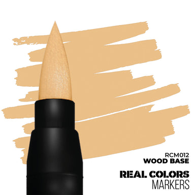 Ak Interactive | Real Color | Acrylic Marker Wood Base RCM012