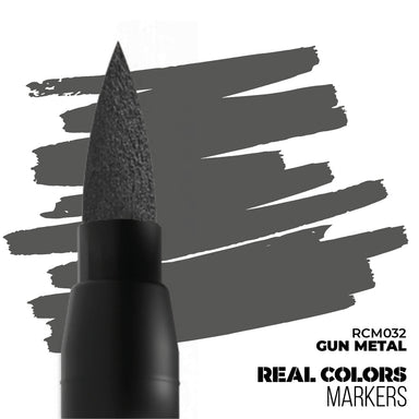 Ak Interactive | Real Color | Acrylic Marker Gun Metal