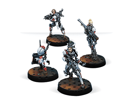 Infinity | Nomad Riot Grrls | 28mm Metal Unit