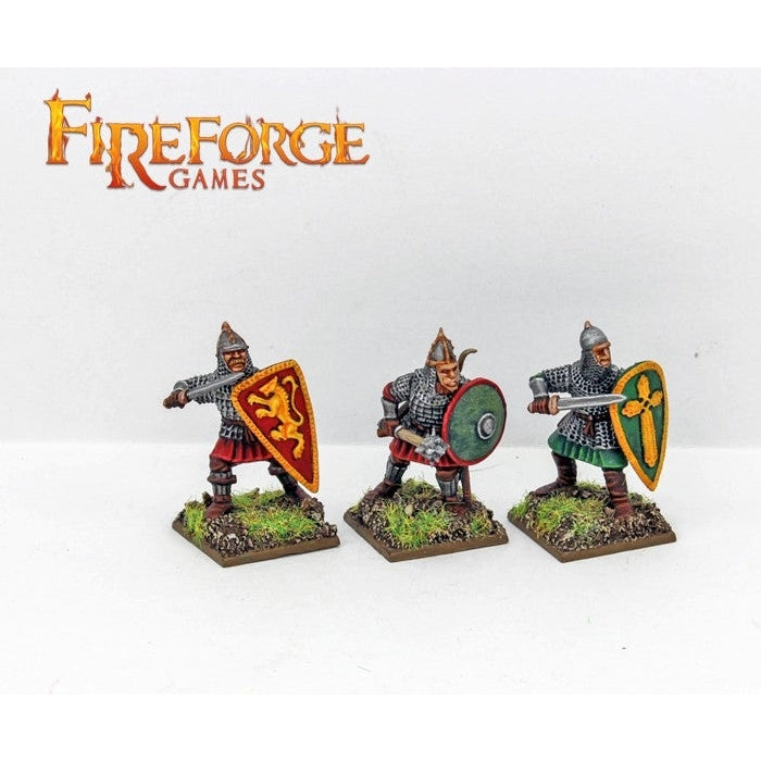 Fireforge | Medieval Russian Russian Infantry | 28mm Plastic Unit | North Star Games | Miniature Kingdoms