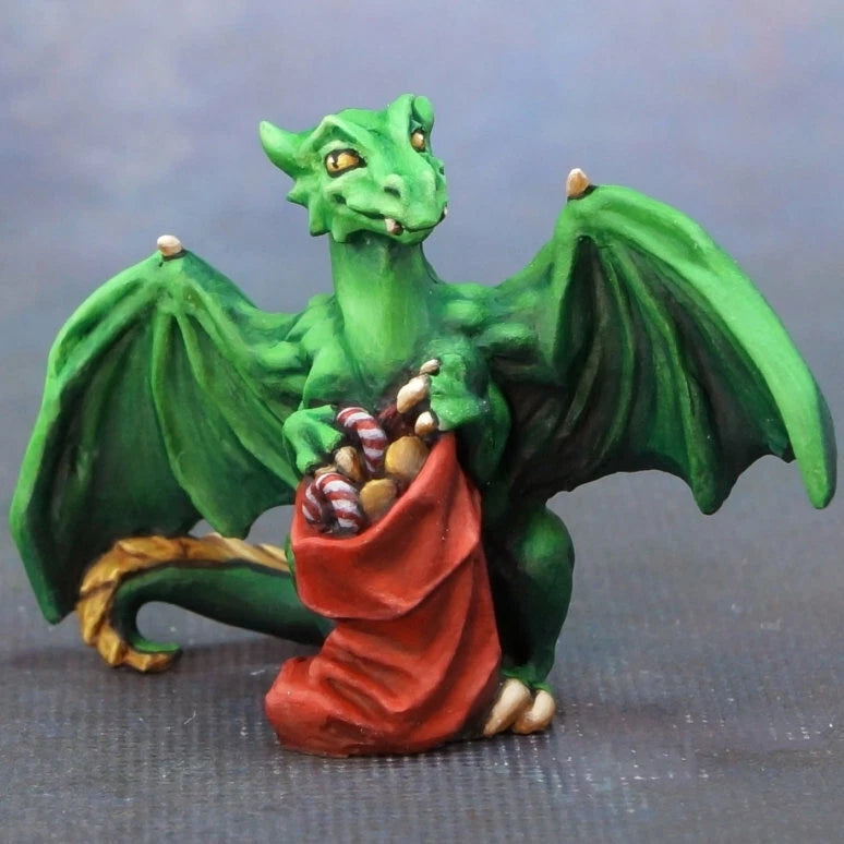 Reaper | Dragon with Stocking | 28mm Plastic Blister Pack 01631