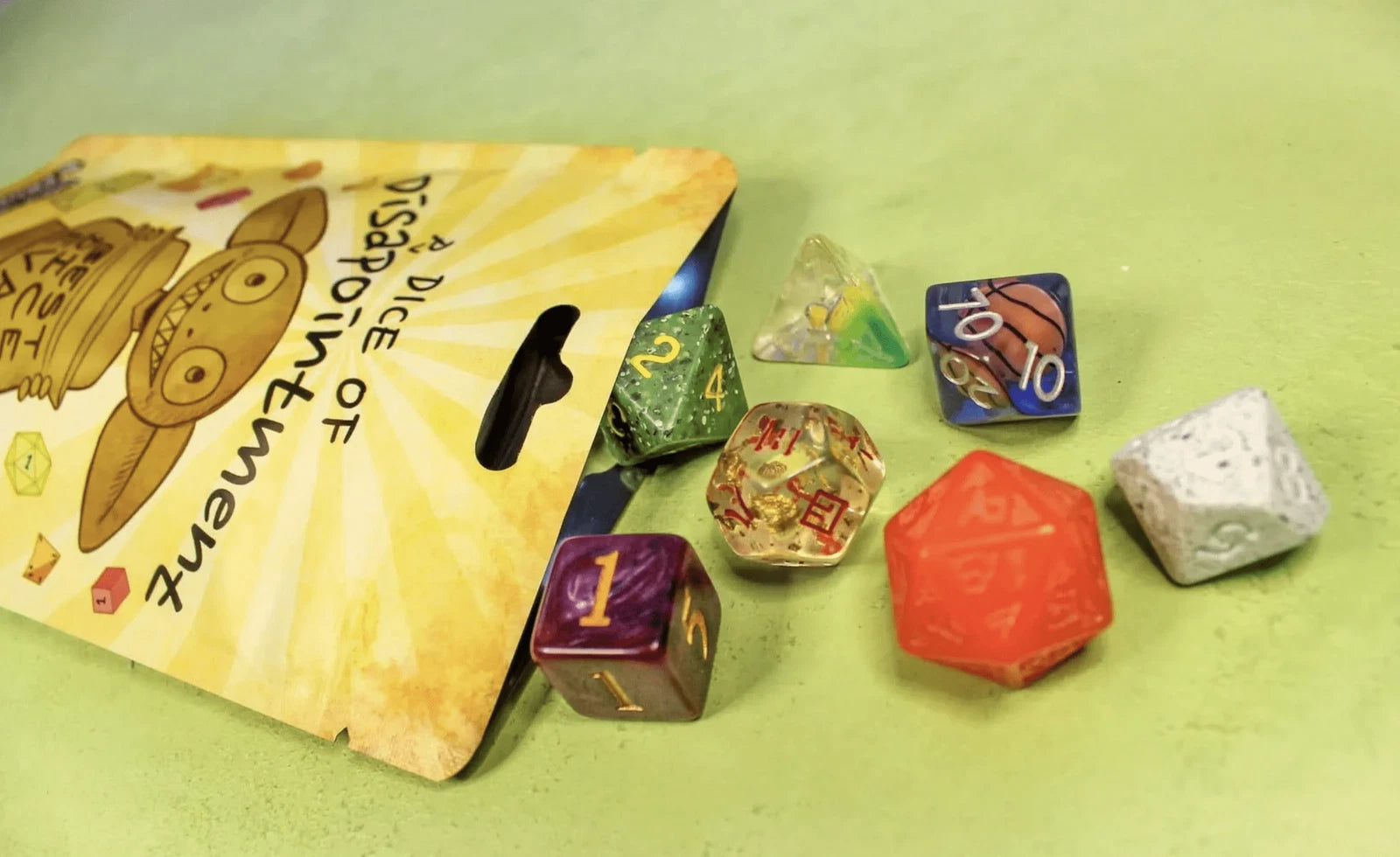Mystery Dice Goblin | Dice of Disappointment | Mystery Polyhedral Dice Pack