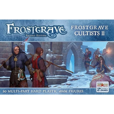 Frostgrave | Cultists II | 28mm Plastic Unit | North Star Games | Miniature Kingdoms