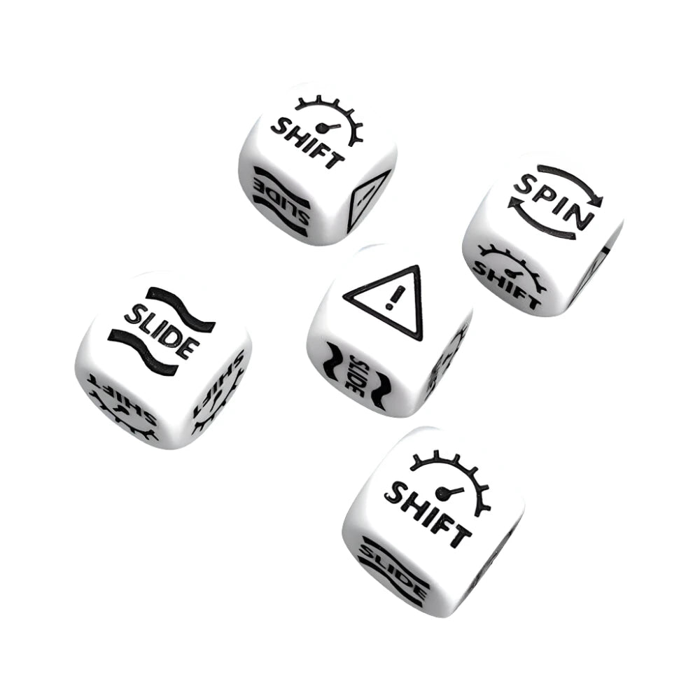 Gaslands | Miniatures Gasland Skid Dice | Dice Blister Pack | North Star Games | Miniature Kingdoms