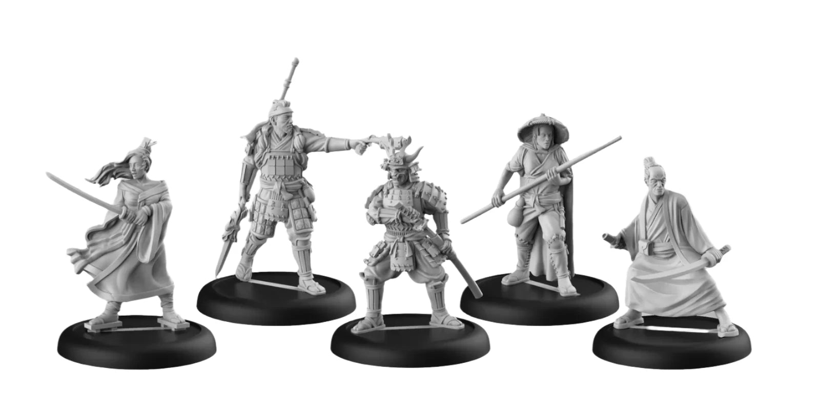 Bushido | Prefecture Of Ryu Faction Starter Set | 28mm Resin Unit