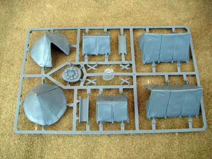 Renedra | 6 Mixed Tents | 28mm Plastic Terrain