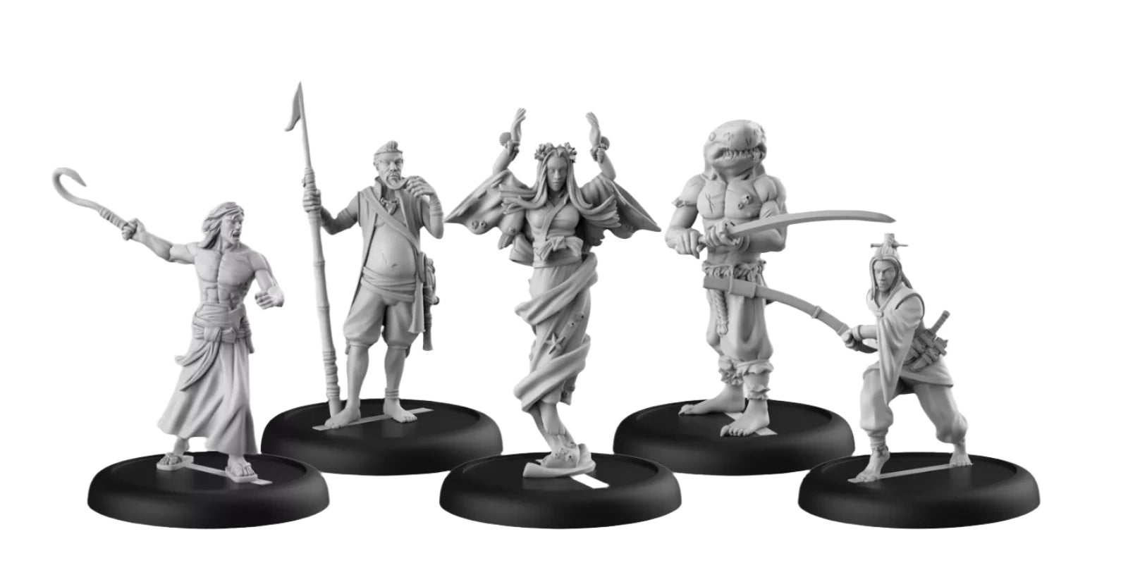 Bushido | Jung Pirates Faction Starter Set | 28mm Resin Unit