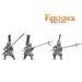 Fireforge | Samurai Wars Samurai Warriors | 28mm Plastic Unit | North Star Games | Miniature Kingdoms