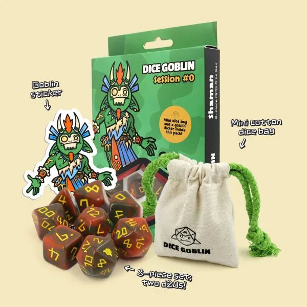 Dice Goblin | The Shaman | Polyhedral Dice