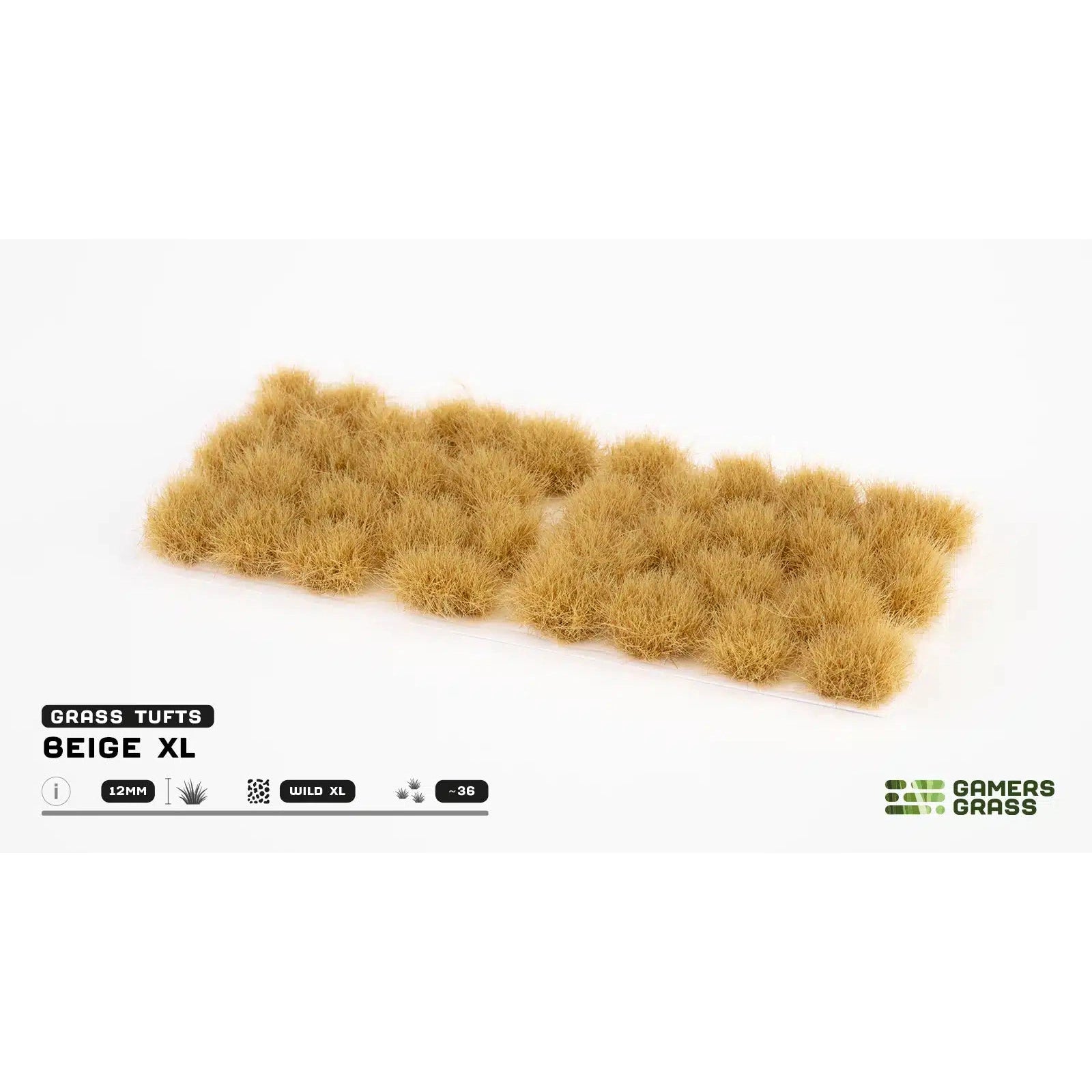 Gamers Grass | Scenics Beige XL Twelve mm | Basing Tufts | GG12-BE