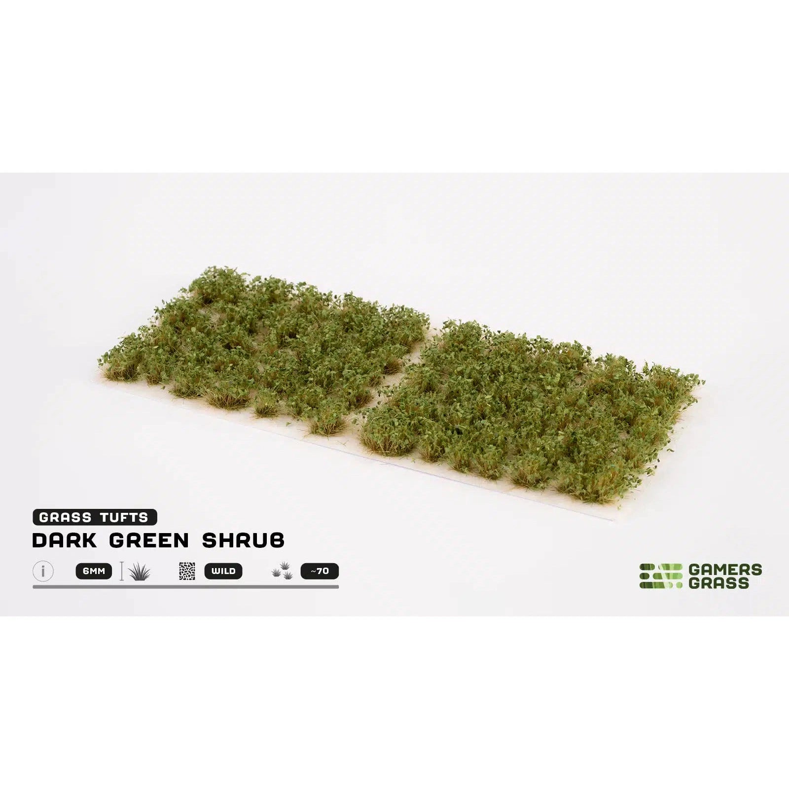 Gamers Grass | Scenics Wild Shrubs Dark Green | Basing Tufts| GGS-GR