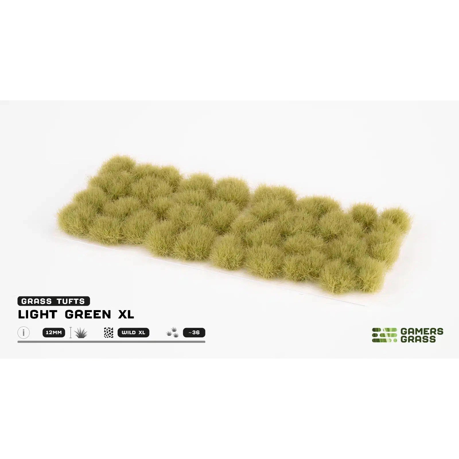 Gamers Grass | Scenics Light Green XL Twelve mm | Basing Tufts | GG12-LG