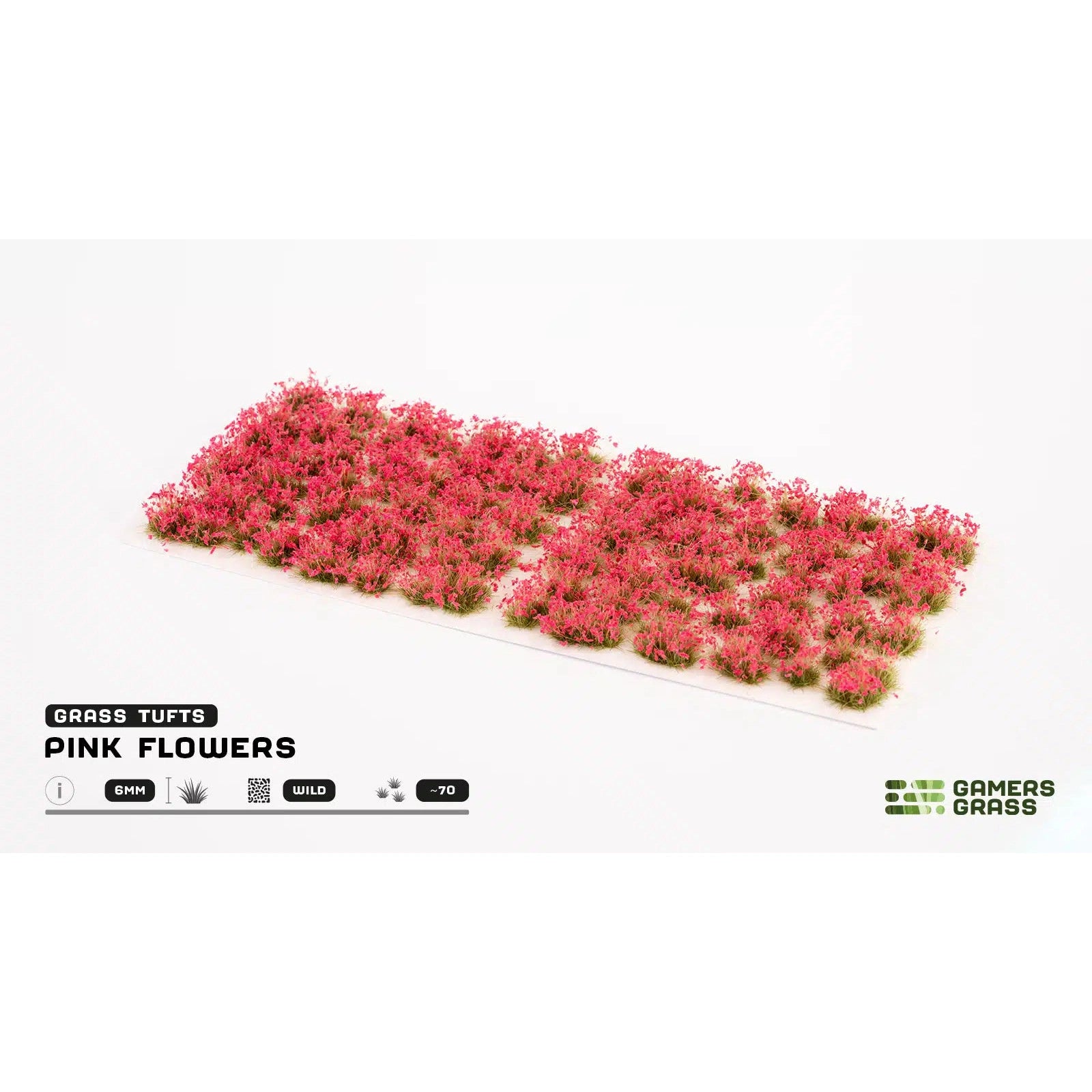 Gamers Grass | Scenics Wild Pink Flowers | Basing Tufts | GGF-PI | North Star Games | Miniature Kingdoms