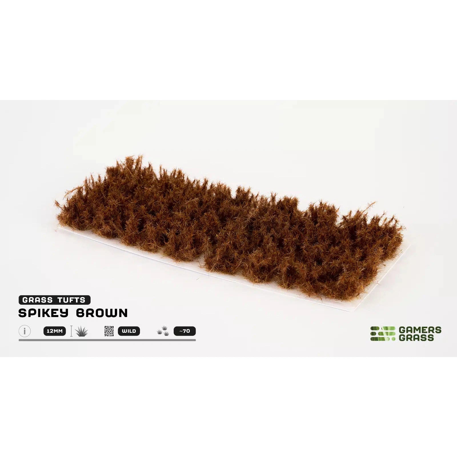 Gamers Grass | Scenics Wild Spikey Twelve mm Brown | Basing Tufts