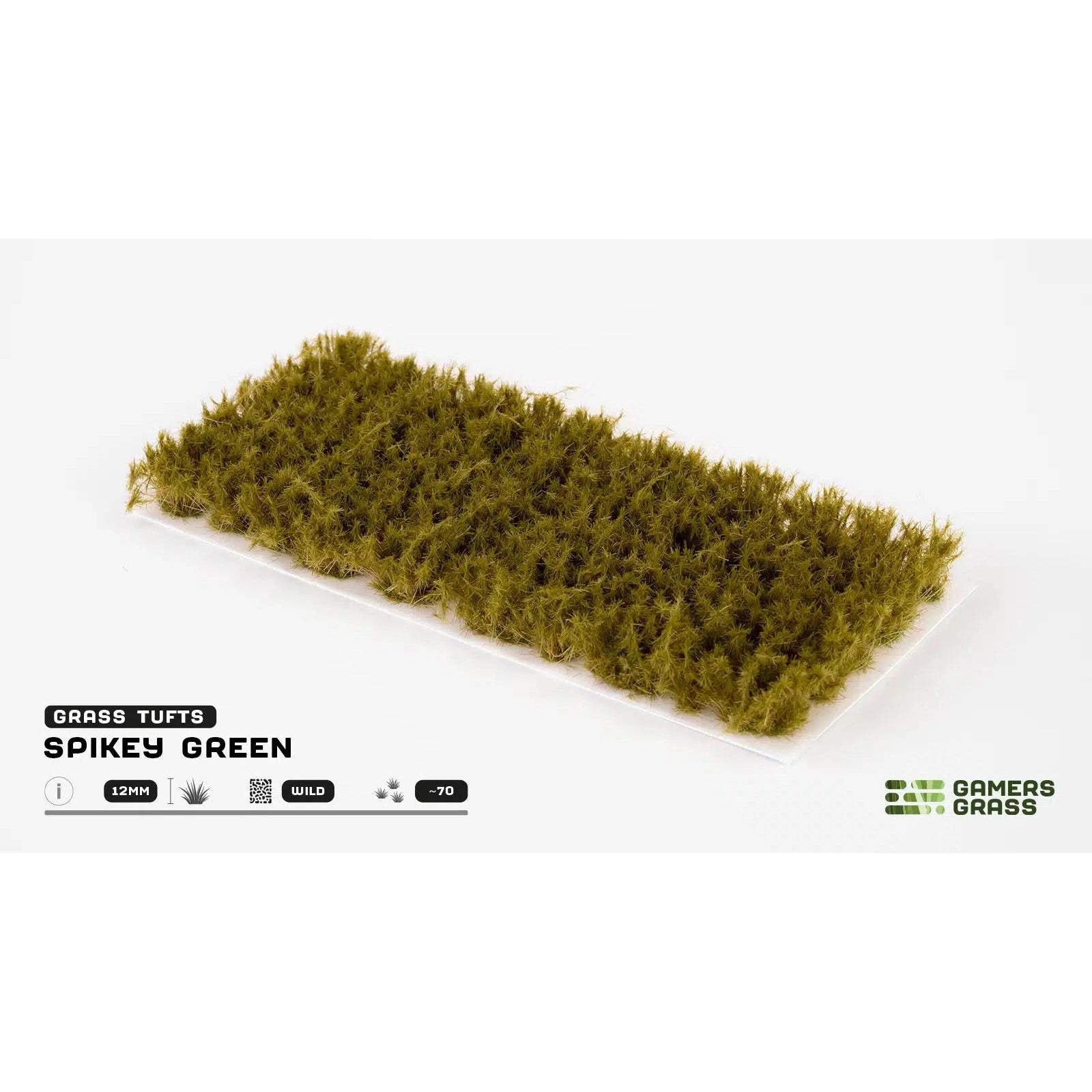 Gamers Grass | Scenics Spiky Green Twelve mm | Basing Tufts | GGK-DG