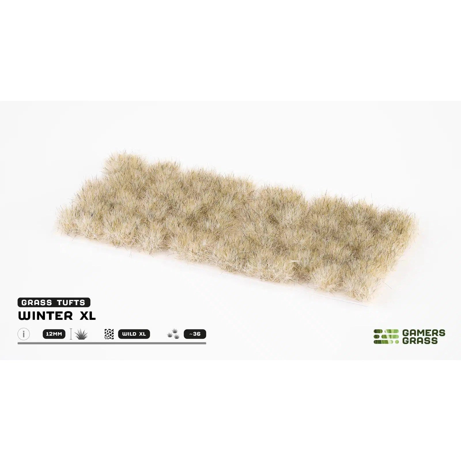 Gamers Grass | Scenics Winter XL Twelve mm | Basing Tufts | GG12-W