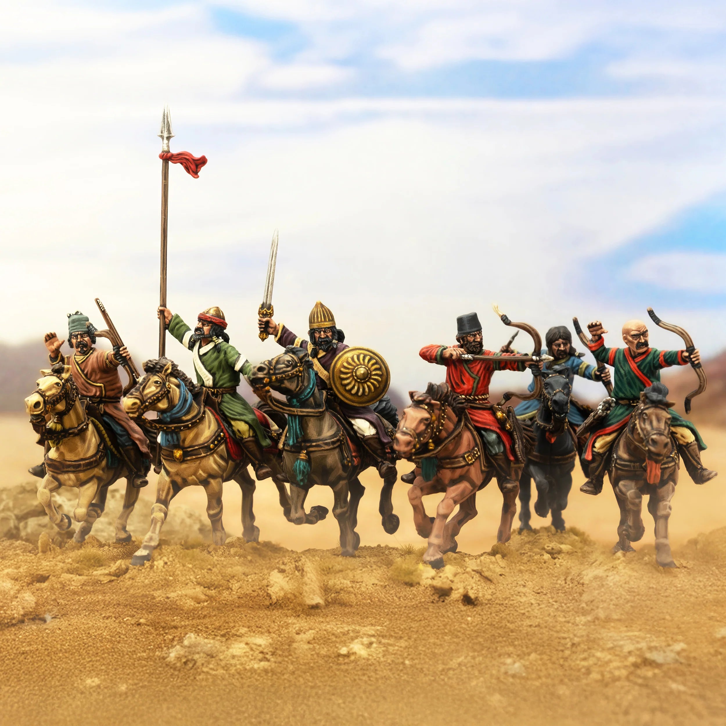 Islamic Horse Archers 12 Figs | 28mm Plastic Unit