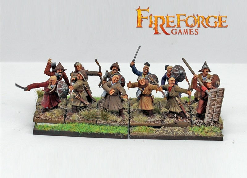 Fireforge | Mongol Horde Steppe Warriors | 28mm Plastic Unit