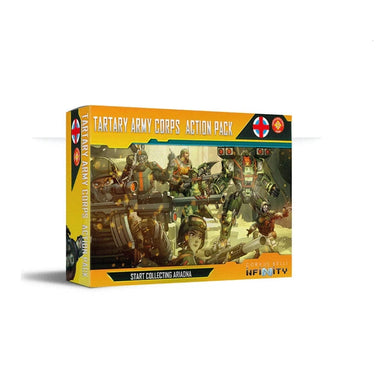 Infinity | Tartary Army Corps Action Pack | 28mm Metal Unit Pack