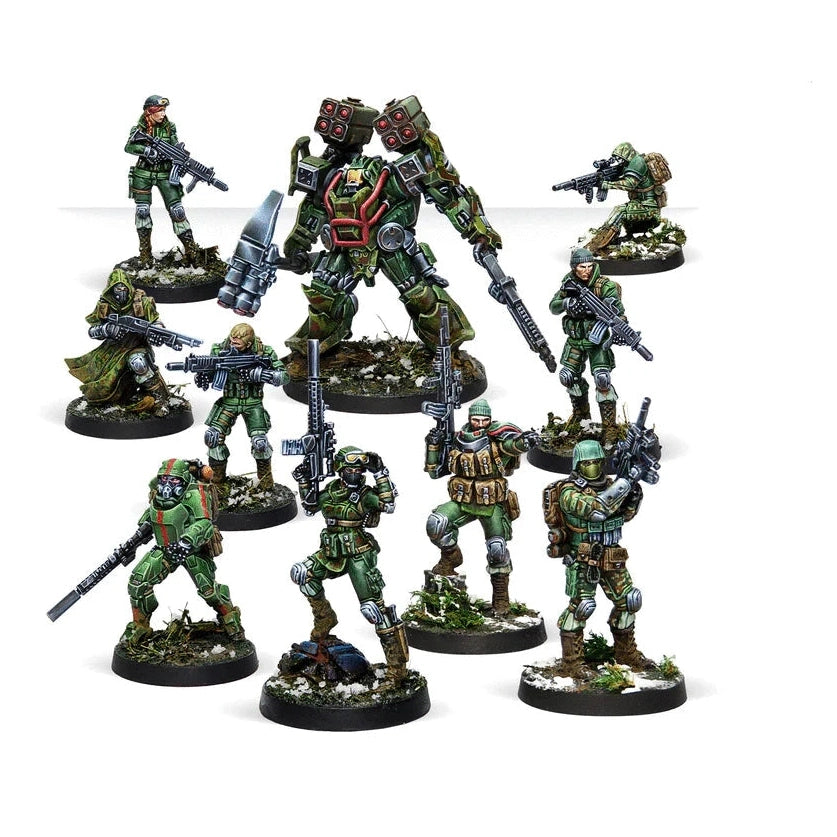 Infinity | Tartary Army Corps Action Pack | 28mm Metal Unit Pack