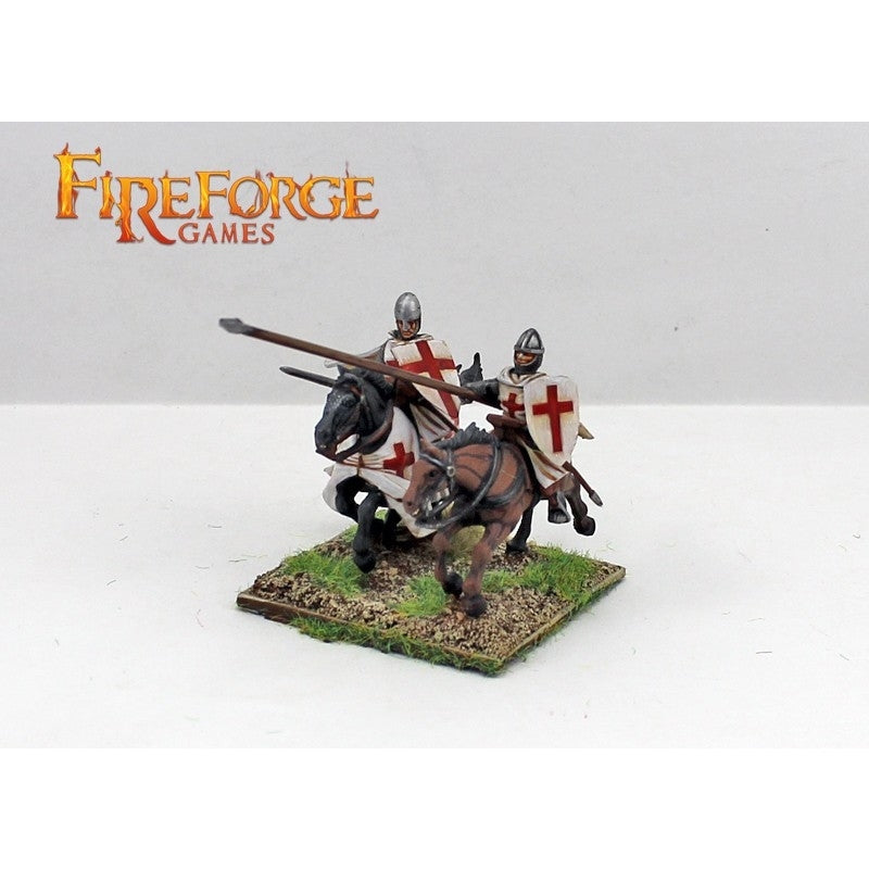 Fireforge | Miltary Orders Knights Templar | 28mm Plastic Unit | North Star Games | Miniature Kingdoms