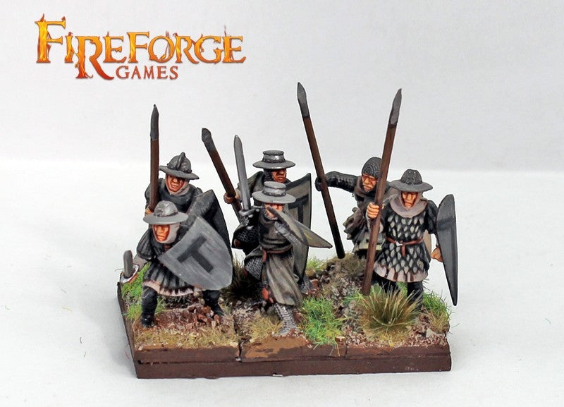 Fireforge | Teutonic Infantry | 28mm Plastic Unit