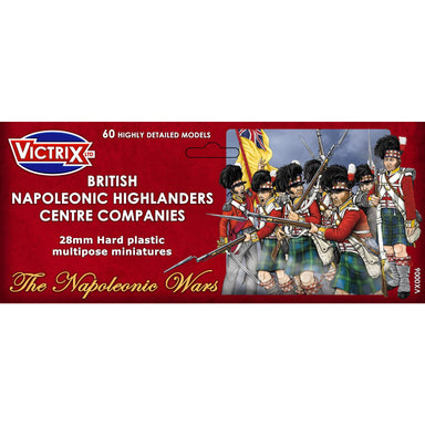 Victrix | Napoleonic British Highlanders Centre Companies | 28mm Plastic Unit | North Star Games | Miniature Kingdoms