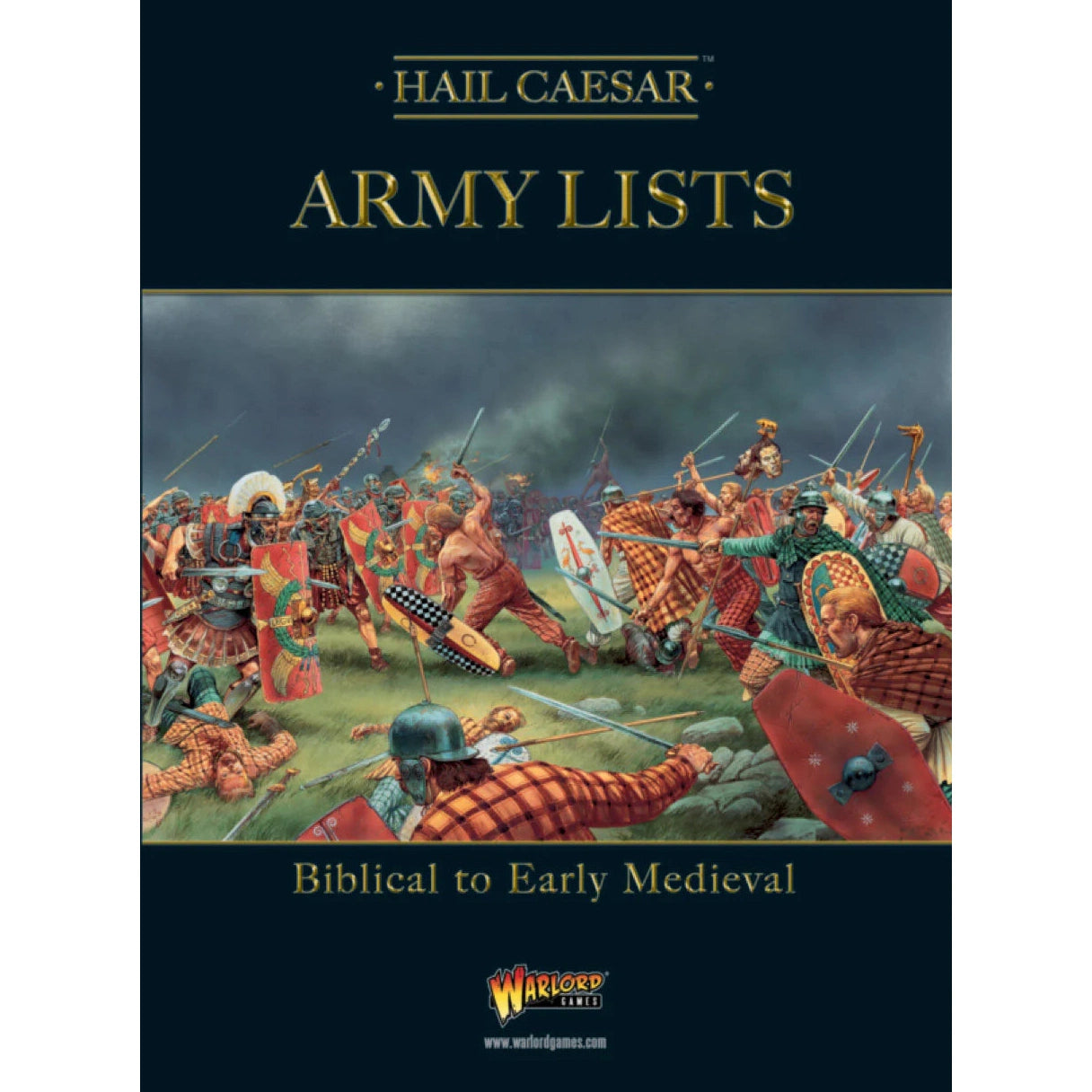 Hail Caesar | Army Lists from Biblical to Early Medieval | 28mm Softback Book Expansion | Warlord | Miniature Kingdoms