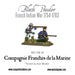 Black Powder | FIW Compagnie Franches de la Marine | 28mm Metal Unit | Warlord | Miniature Kingdoms