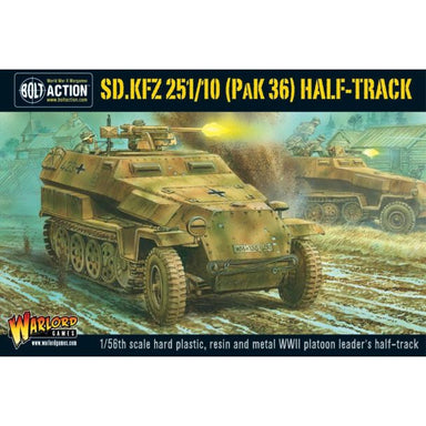 Bolt Action | German | SD.KFZ 251/10 Half Track Pak 36 | 28mm Plastic