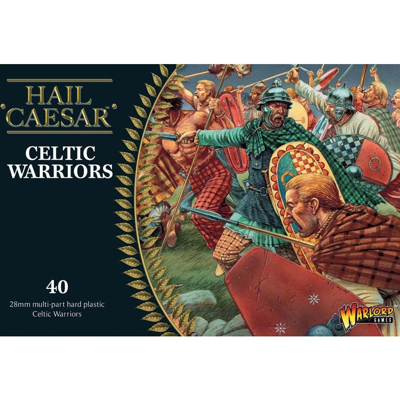 Hail Caesar | Gauls Gallic Celts Warriors | 28mm Plastic Unit | Warlord | Miniature Kingdoms