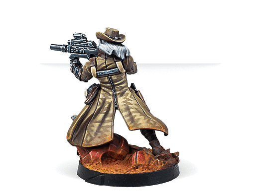 Infinity | NA2 Wild Bill, Legendary Gunslinger | 28mm Metal Blister Pack