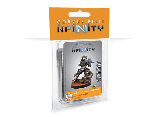 Infinity | NA2 Wild Bill, Legendary Gunslinger | 28mm Metal Blister Pack